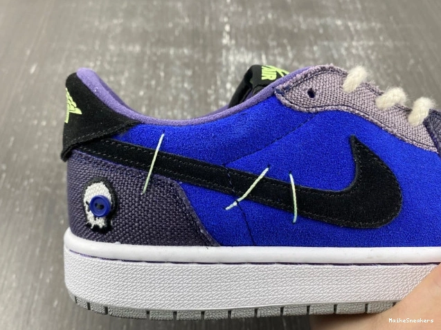 MaikeSneakers Retro Williamson 1 Zion OG Low Voodoo Jordan DZ7292-420 0811
